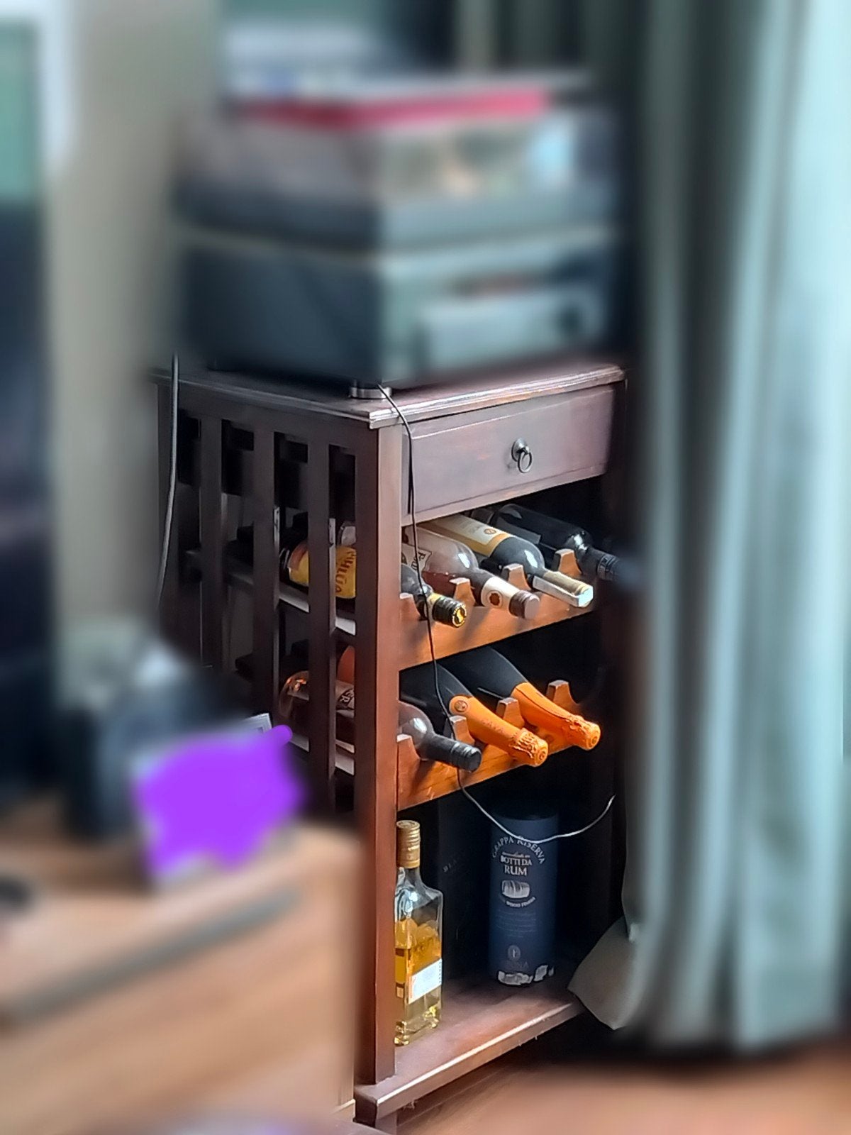 drankkastje hout, Ophalen, Gebruikt, Hout
