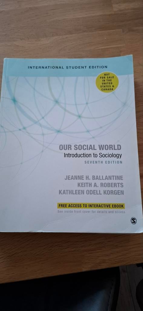 Our social world Sociology, Ophalen, Alpha, Gelezen