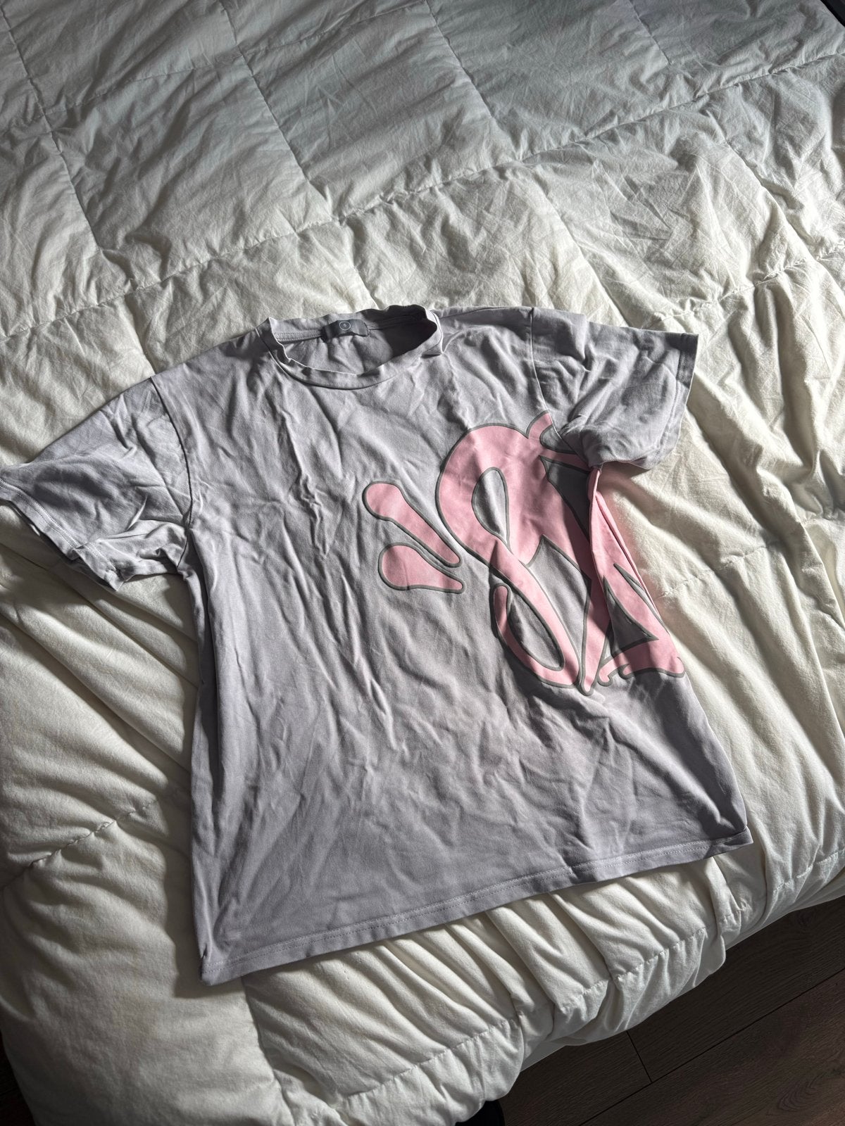 Syna world t shirt - Maat S Central Cee, Ophalen of Verzenden, Zo goed als nieuw, Maat 46 (S) of kleiner, Grijs