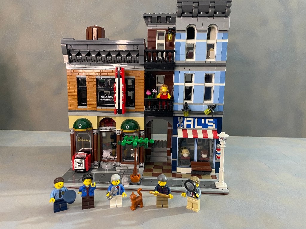 Lego 10246 Detective's Office, Ophalen, Lego, Zo goed als nieuw, Inclusief accessoires