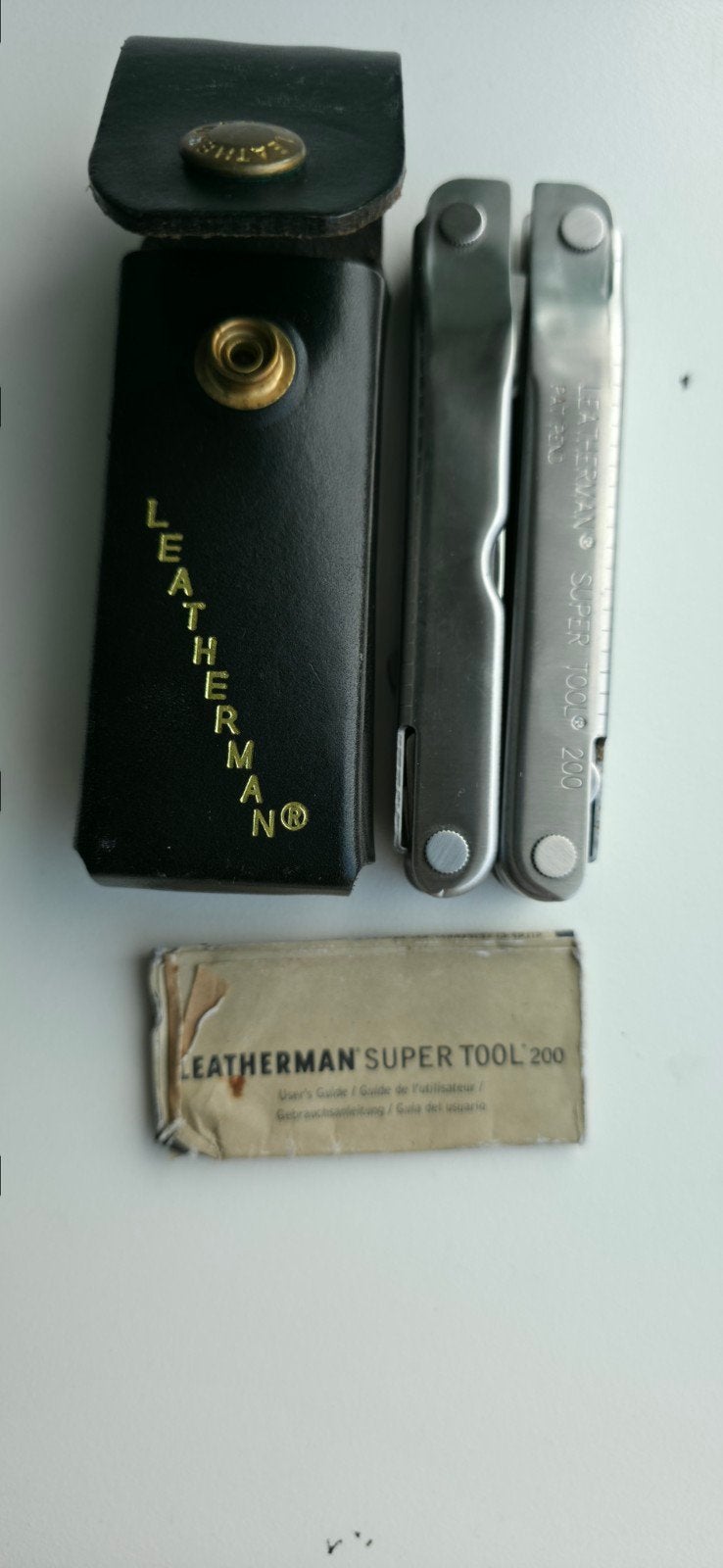 Leatherman Super Tool 200 - nooit gebruikt, Ophalen of Verzenden, Zo goed als nieuw, Multitool, Overige merken