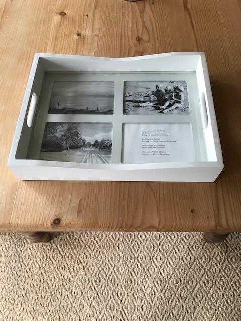 (FOTO)DIENBLAD, Ophalen of Verzenden, Zo goed als nieuw, Rechthoekig, Hout