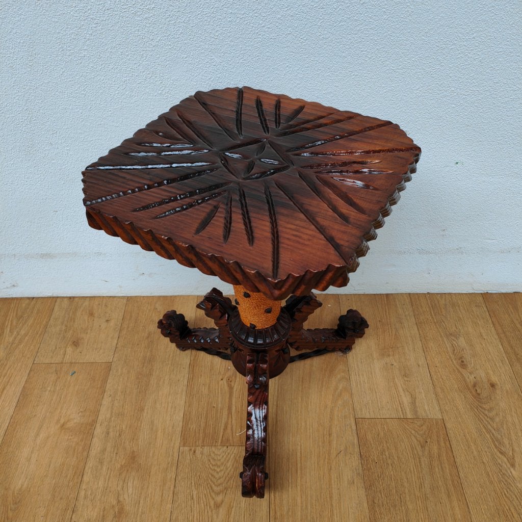 Vintage antiek koffietafeltje bijzettafeltje tafeltje 818, Ophalen of Verzenden