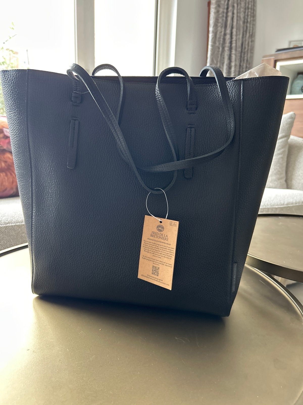 Fred de la Bretonière shopper - Nieuw met label, Ophalen of Verzenden, Nieuw, Zwart, Shopper