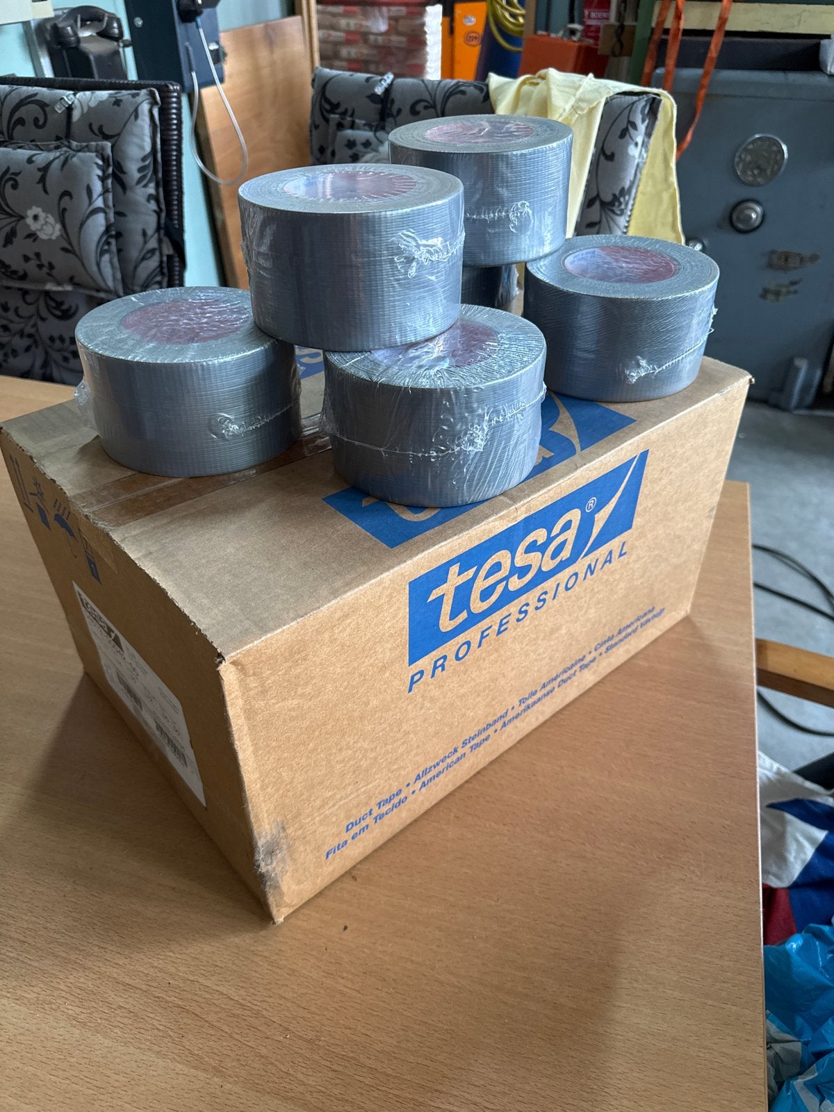Tesa Professional Duct Tape - 50m x 72mm, TESA, TESA, Nieuw, Ophalen of Verzenden