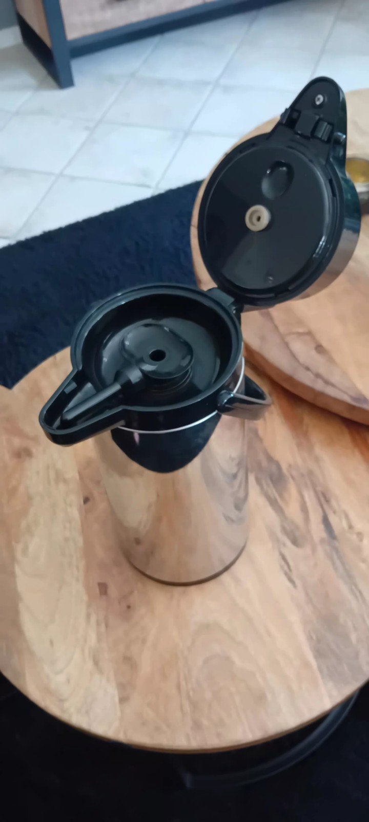 Thermos koffie drukkan 1.8 ltr, Ophalen, Zo goed als nieuw
