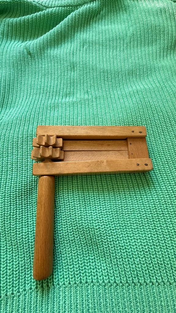 Houten ratel - Vintage speelgoed, Ophalen of Verzenden, Gebruikt
