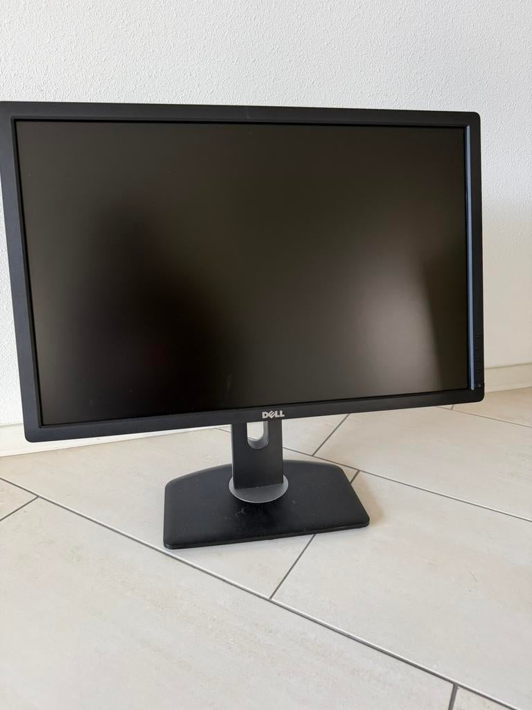 Dell Professional P2412Mb 24 inch Monitor, Ophalen, Gebruikt, In hoogte verstelbaar, Full HD