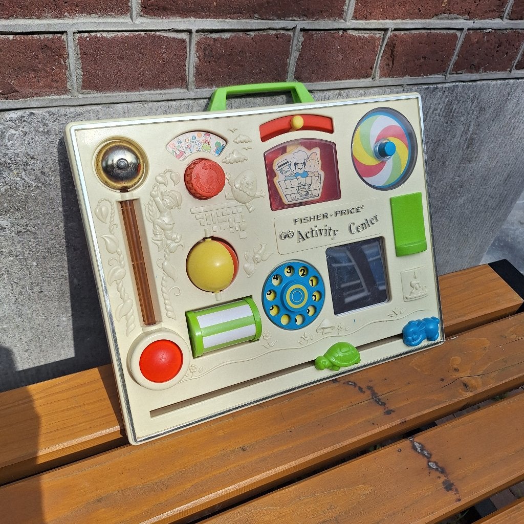 Vintage Fisher Price Activity Center, -, -, Ophalen of Verzenden, Fisher Price