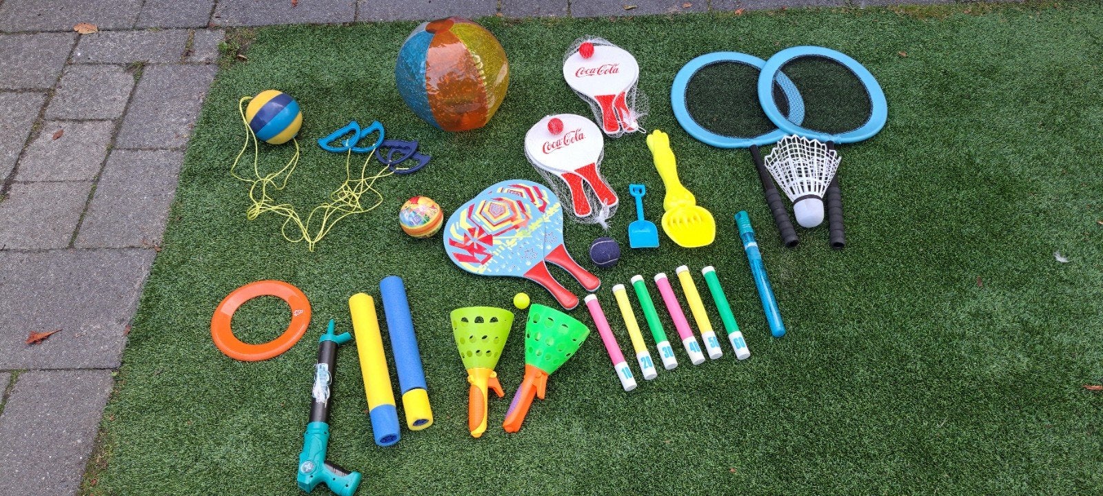 Leuke verzameling strandspullen en buitenspeelgoed., Ophalen of Verzenden