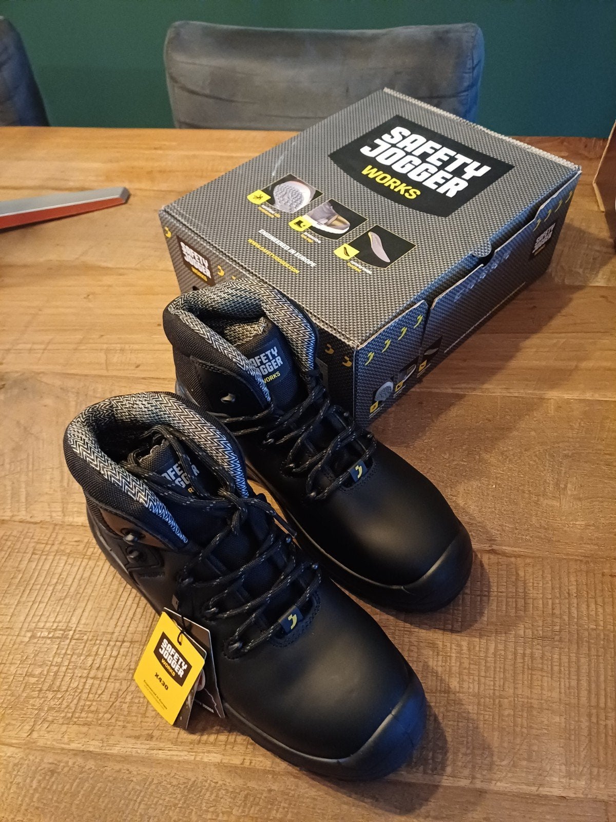 Nieuw Safety Jogger X430 S3 mt 42 werkschoenen, Zwart, Nieuw, Werkschoenen, Safety Jogger