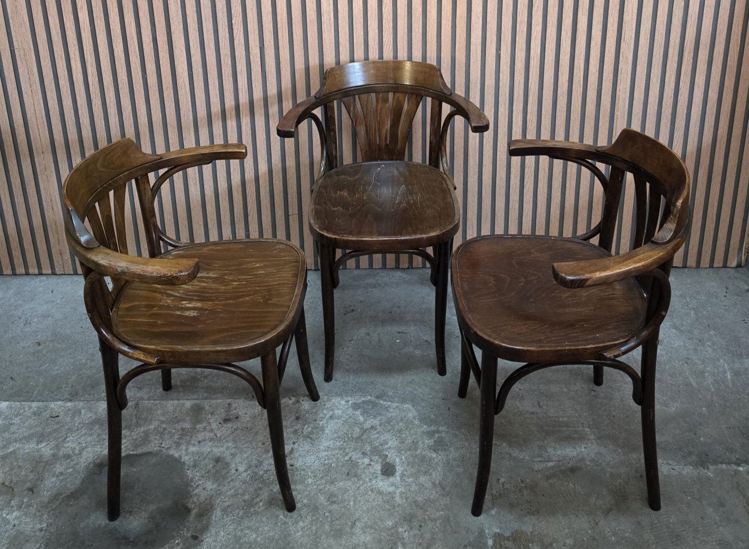 16 x Cafestoelen hout Bentwood Thonet cafe stoelen bistro, Ophalen of Verzenden