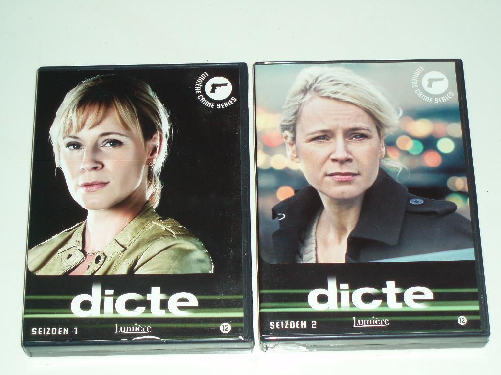 DICTE Seiz. 1 & 2, Deense serie 2x4discs 2x10 afl. 16u., Vanaf 12 jaar, Ophalen of Verzenden, Zo goed als nieuw, Detective en Krimi