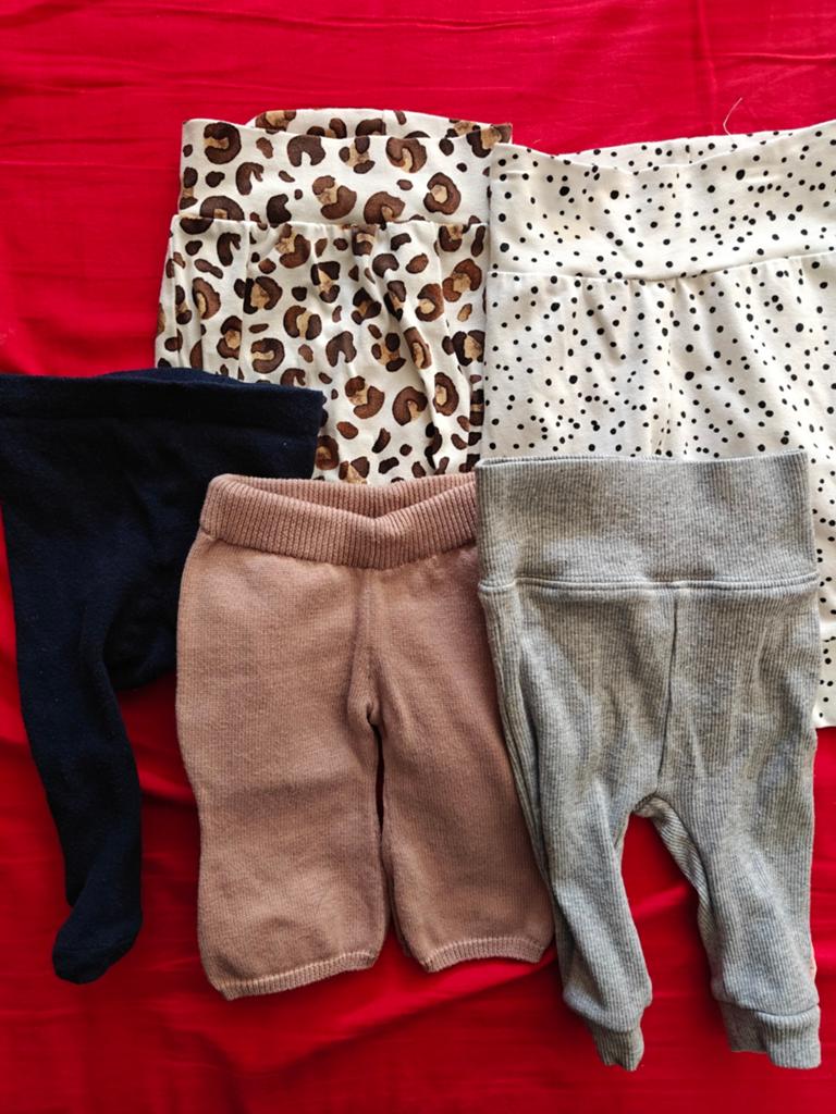 Set diverse broekjes maat 56, Kinderen en Baby's, Babykleding | Overige, Ophalen of Verzenden, Zo goed als nieuw, Diverse, Jongetje of Meisje