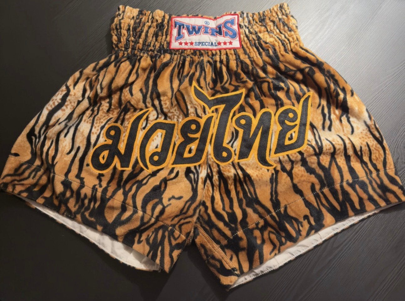 Vintage Twins Special Muay Thai Shorts Zeldzaam Tijgerdesign, Overige, Maat XL, Nieuw, Ophalen of Verzenden