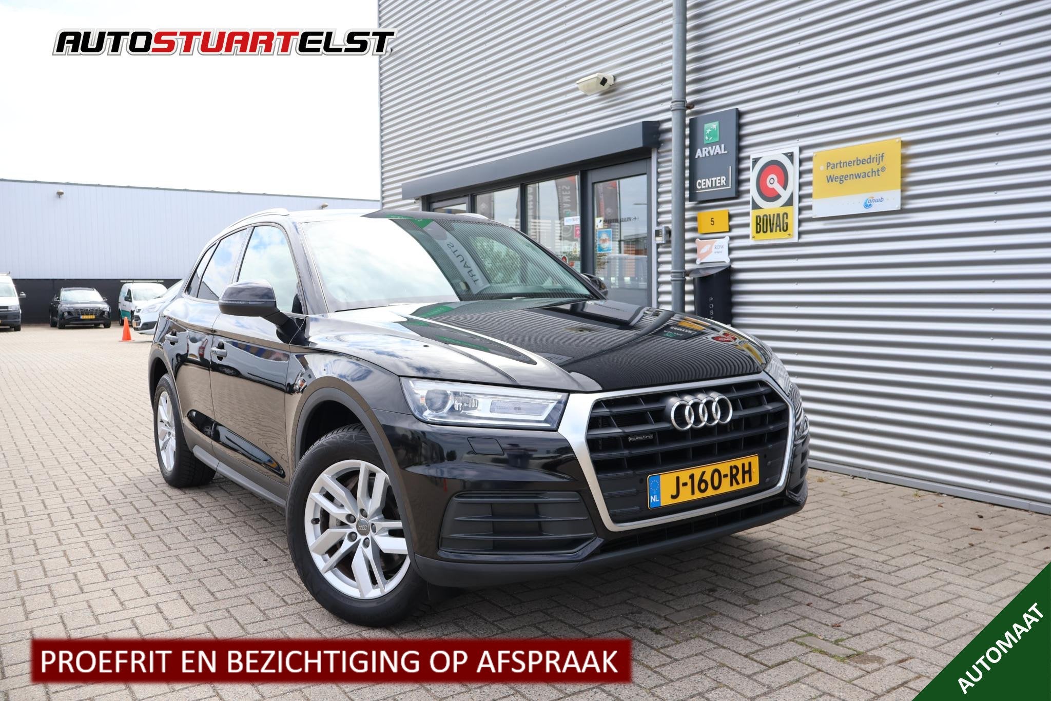 Audi Q5 50 TFSI e quattro Pro Line 1e Eigenaar | Dealer Onde, Automaat, 4 cilinders, Zwart, Bedrijf