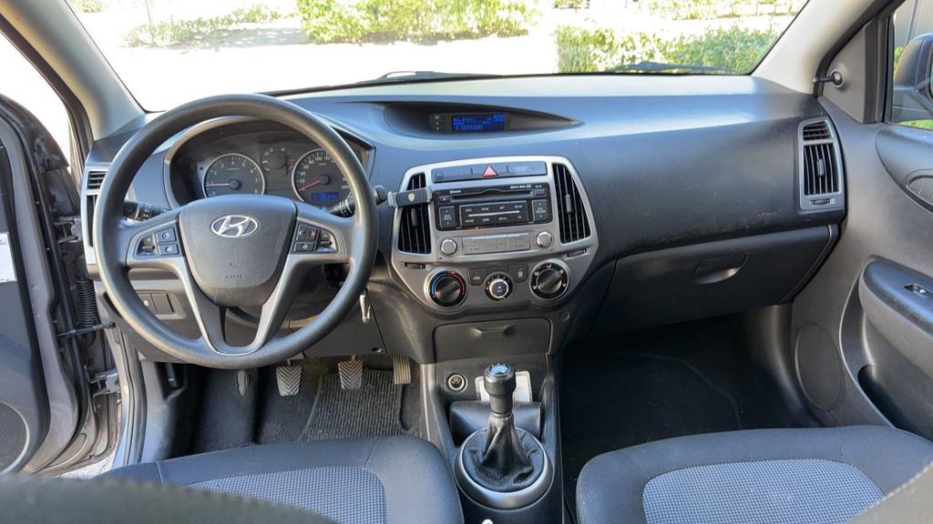 Hyundai I20 1.2i i-Drive 5-deurs 1e eigenaar 86pk Airco LED, Euro 5, Gebruikt, 31 €/maand, 4 cilinders