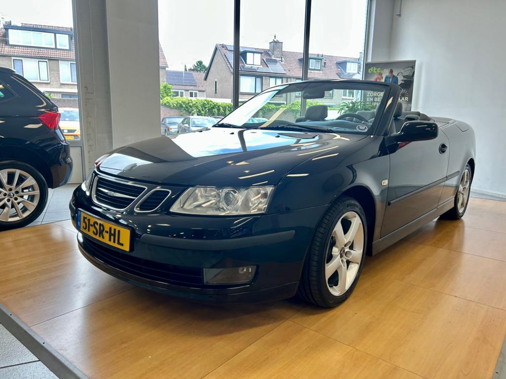 Saab 9-3 1.8t Vector cabrio, Auto's, 1998 cc, 4 cilinders, Cabriolet, 4 stoelen