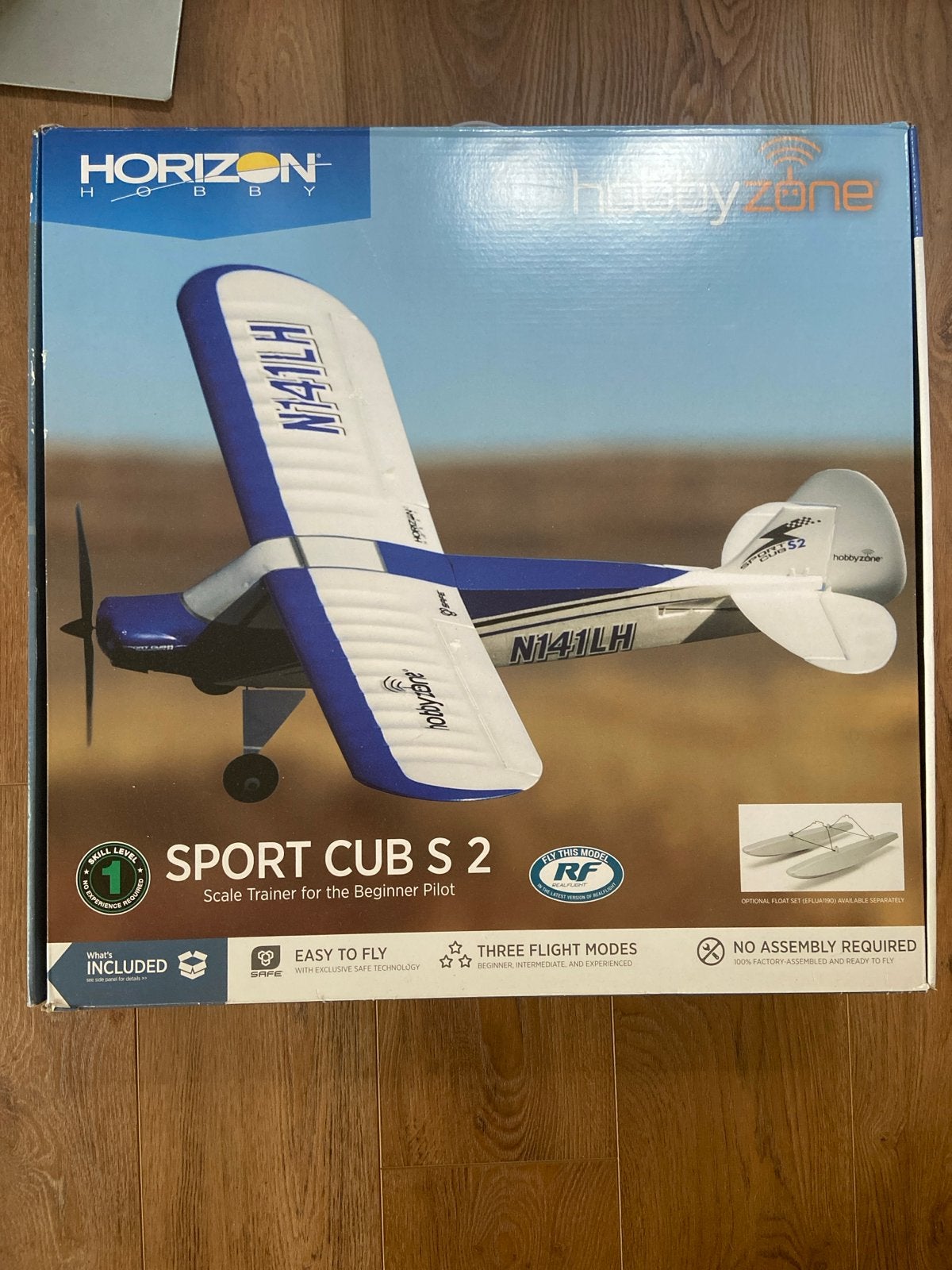 Hobbyzone Sport Cub S 2 RC Vliegtuig - Lichte staartschade, Ophalen, Gebruikt, Elektro, RTF (Ready to Fly)