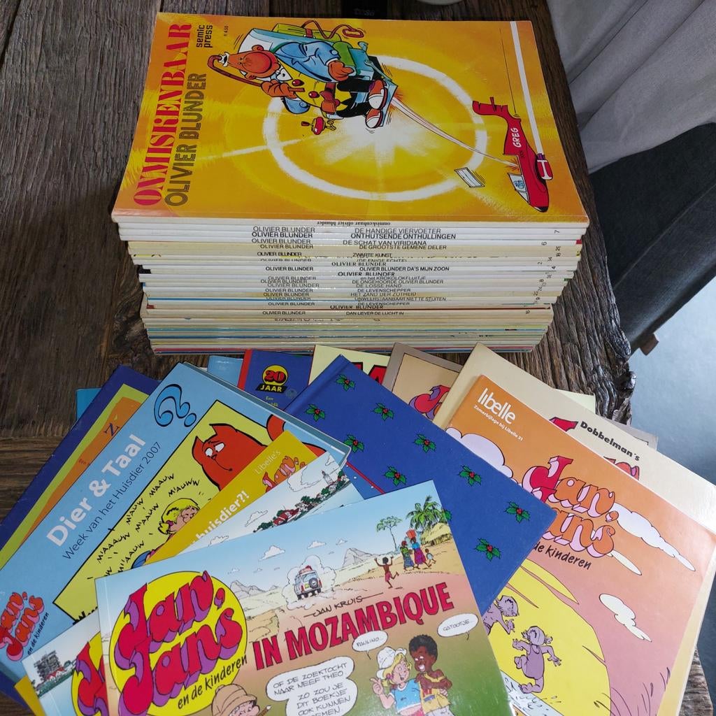 Verzameling 48 x Olivier Blunder Bollie Billie Jan Jans, Meerdere stripboeken, Ophalen of Verzenden, Zo goed als nieuw
