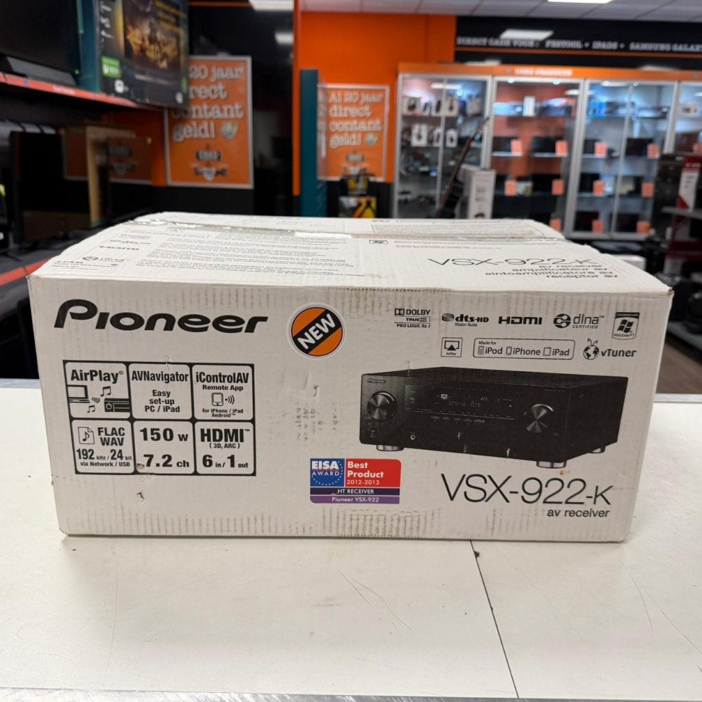 Pioneer VSX-922-K Versterker | Nieuw uit doos, Pioneer, Nieuw, Support@pioneer.com, 28-8, Honkomagome 2-chome, Bunkyo-ku
Tokyo 113-0021
Japan