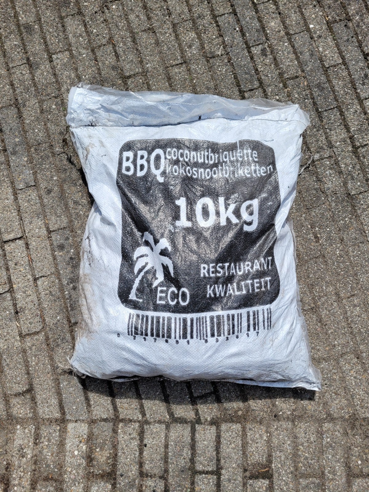 BBQ Kokosnootbriketten 10 kg - Restaurant Kwaliteit ECO, Ophalen, Nieuw