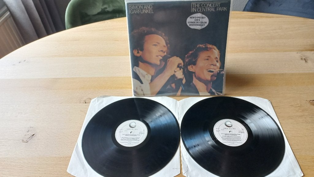 simon and garfunkel     the concert in central park    2 lp, LP, Gebruikt, Pop, Ophalen of Verzenden