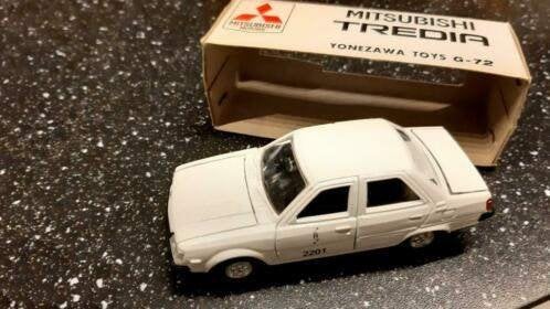 DIAPET MITSUBISHI TREDIA NR G-72 wit 1 op 40 YONEZAWA toys, Hobby en Vrije tijd, Ophalen of Verzenden, Nieuw, Auto, Overige merken