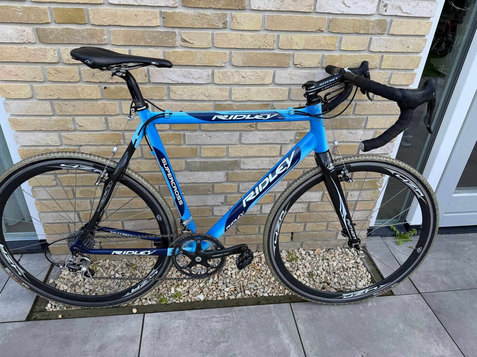 Ridley Supercross Gravelbike Cyclocross 58cm Campagnolo Chor, Overige merken, Gebruikt, Carbon, Ophalen of Verzenden