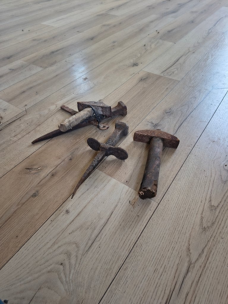 Antieke haarset voor een zeis, Ophalen of Verzenden