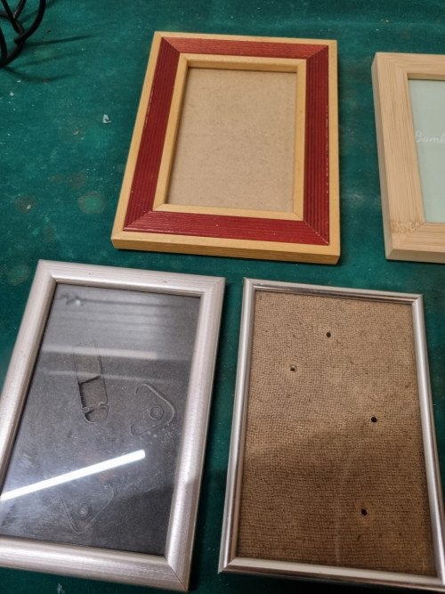 fotolijsten hout en zilverkleurig, Ophalen of Verzenden, 'T Olde Gre-j, Info@toldegrej.nl, Endepoelstraat 20f Didam