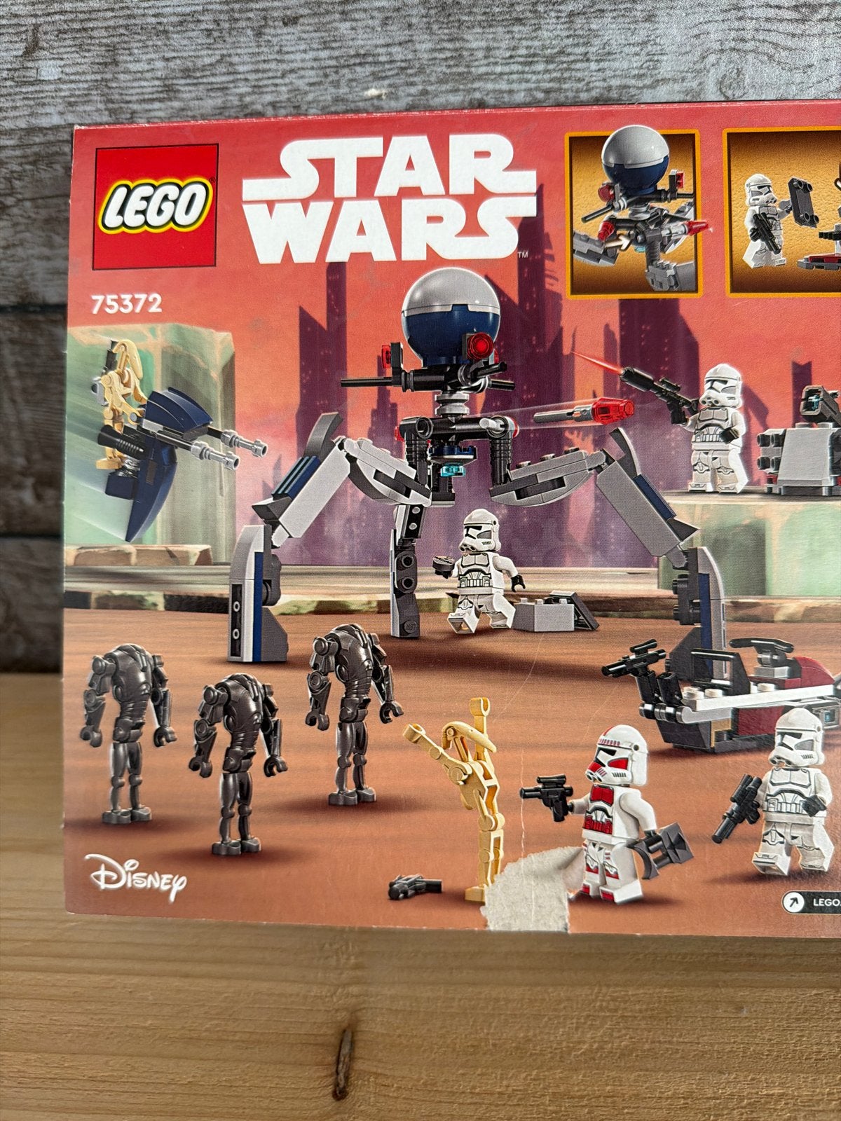 LEGO Star Wars 75372 Clone Trooper & Battle Droid Battle Pac, Ophalen, Star Wars, Lego, Zo goed als nieuw