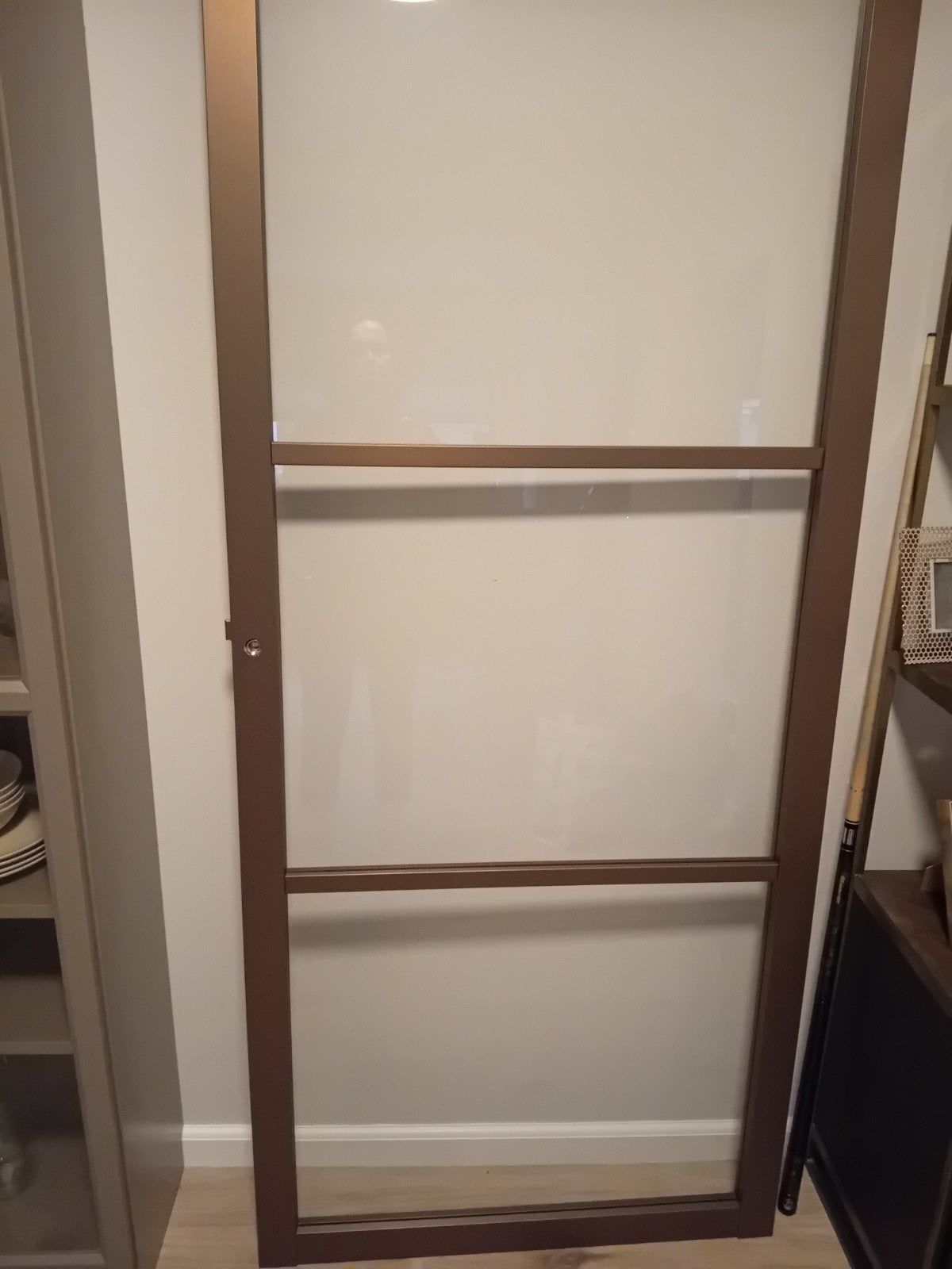 taatsdeur brons kleur nieuw!, Ophalen, 80 tot 100 cm, Binnendeur, Nieuw