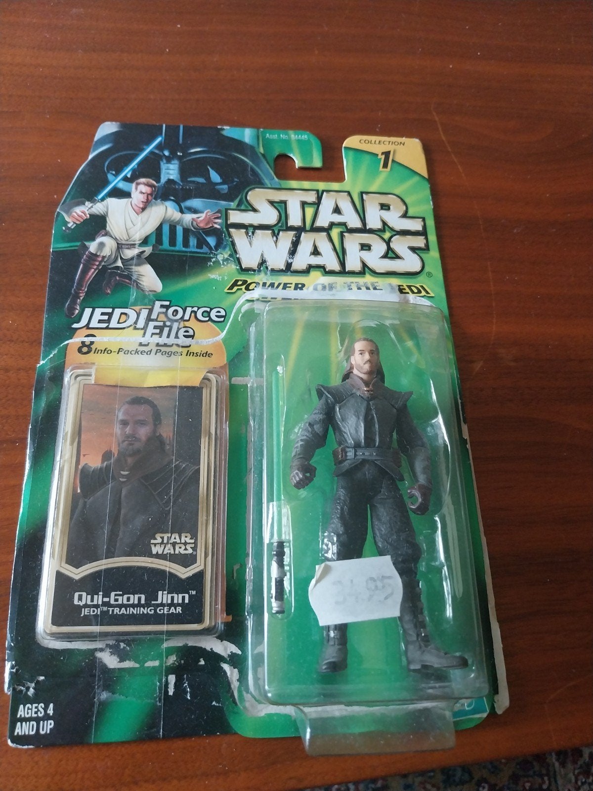 Star Wars Qui-Gon Jinn Hasbro 2000 - Geopende Verpakking, Ophalen of Verzenden, Zo goed als nieuw, Actiefiguurtje