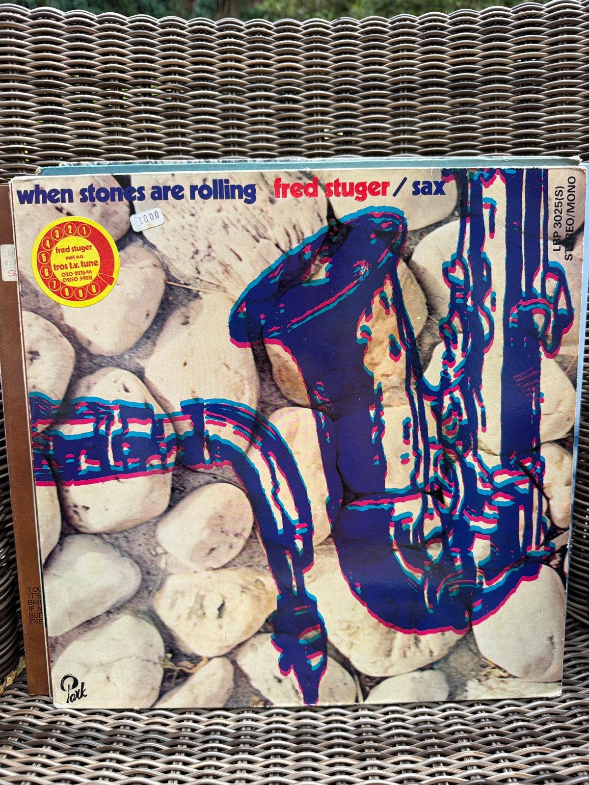 3.  Fred Stuger - When Stones Are Rolling (LP), Ophalen of Verzenden, Gebruikt, 12 inch, LP