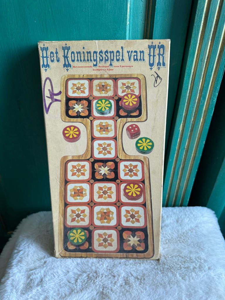 Het Koningsspel van Ur - HEMA (1978) - Vintage Bordspel, Hobby en Vrije tijd, Gezelschapsspellen | Bordspellen, Een of twee spelers