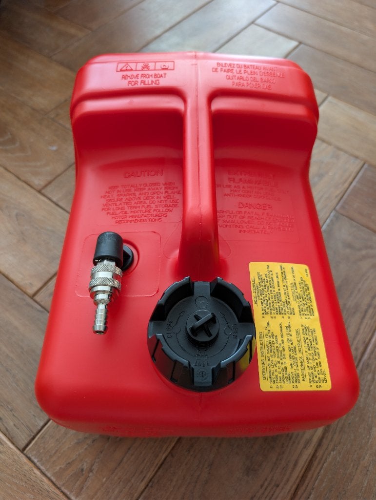 Nieuwe originele Tohatsu benzinetank voor buitenboordmotor, Ophalen of Verzenden, Nieuw, Motor en Techniek