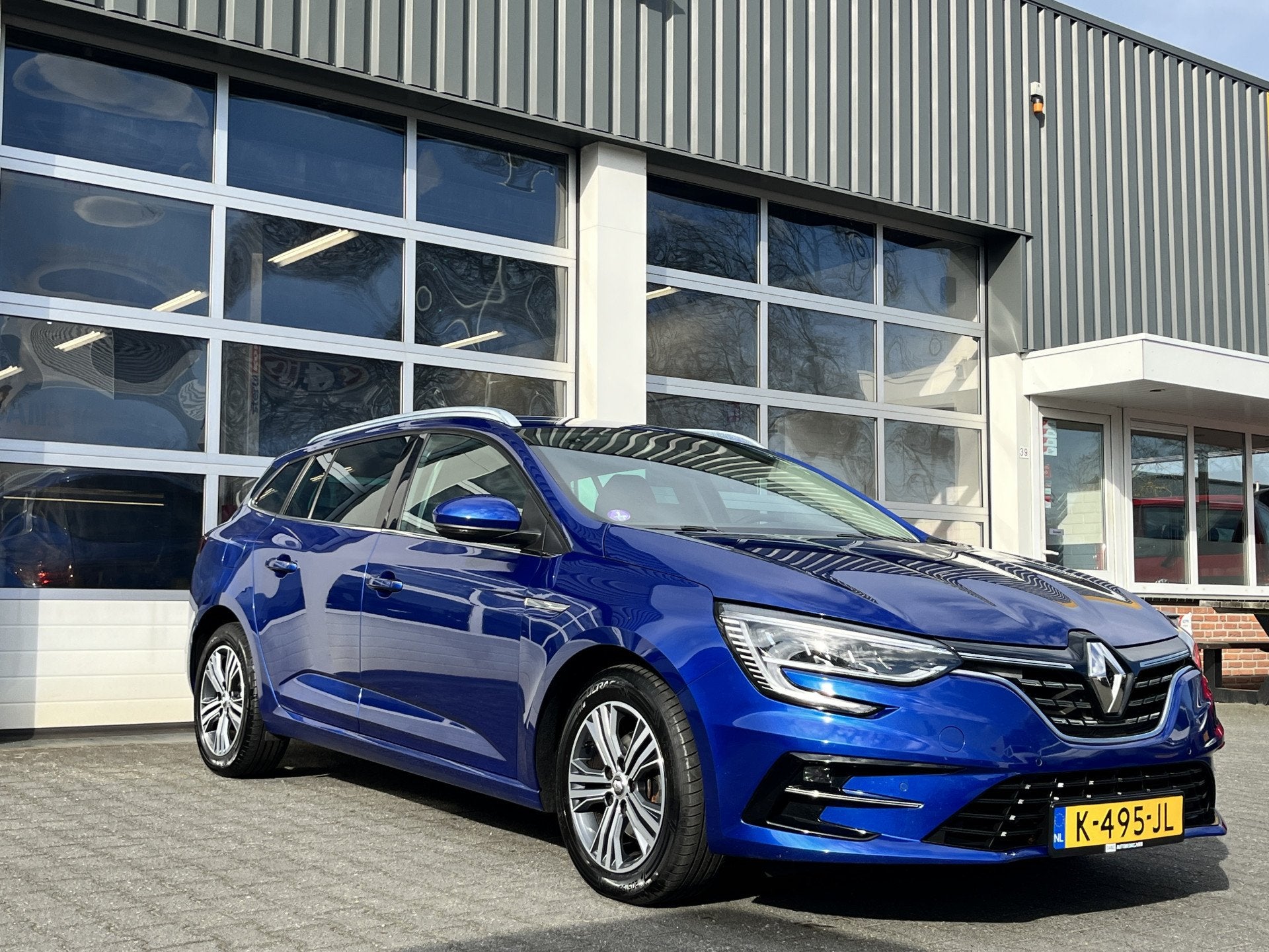 Renault Mégane Estate 1.3 TCe Intens Airco Trekhaak 1700kg, Auto's, Voorwielaandrijving, Gebruikt, 4 cilinders, Blauw