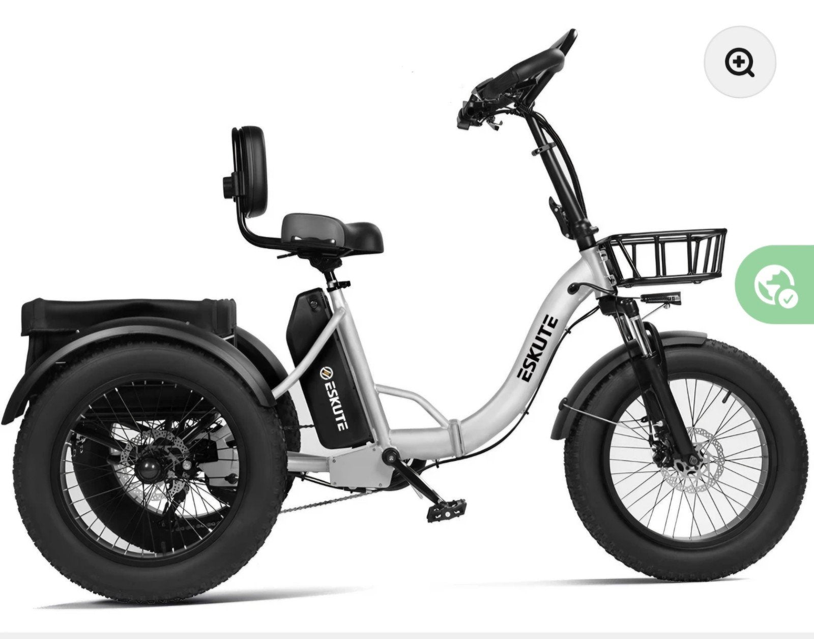 Driewieler electrische vouwfiets Eskute, Fietsen en Brommers, Fietsen | Driewielfietsen, Ophalen, Nieuw
