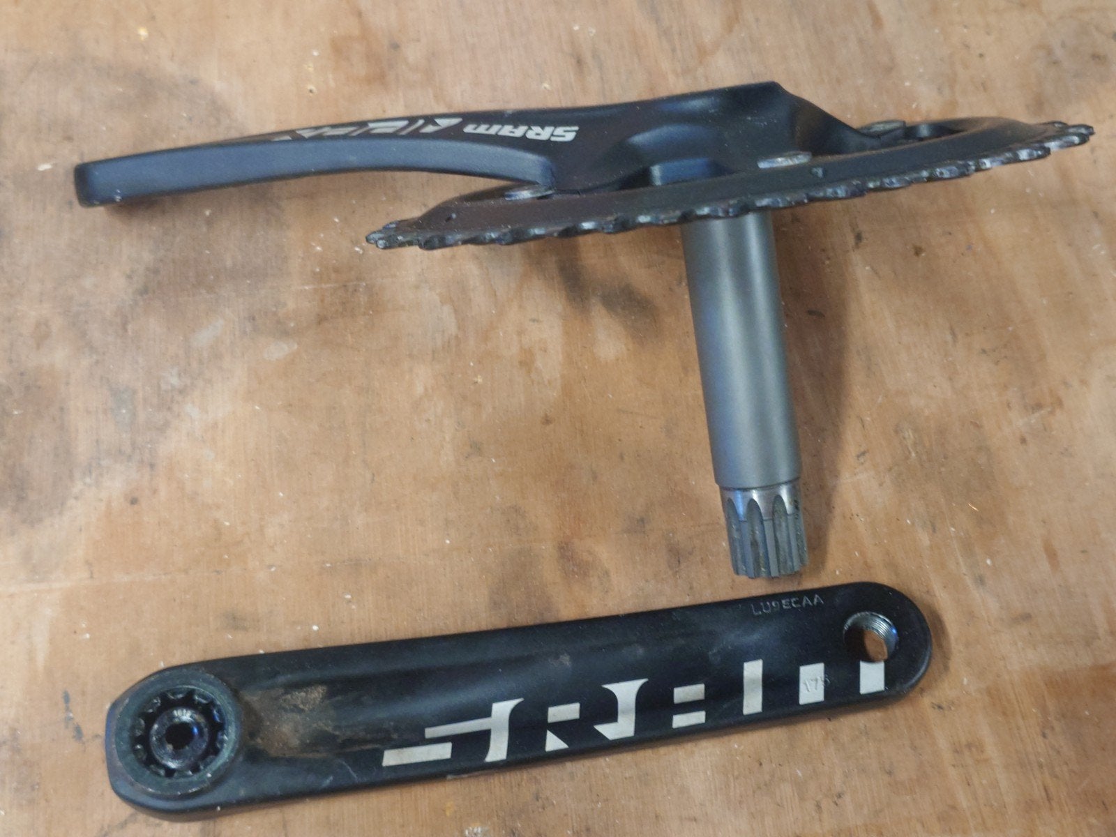 SRAM APEX Crankstel, GXP, 44t, Fietsen en Brommers, Crankstel of Pedalen, Gebruikt, Ophalen of Verzenden, Gravelbike