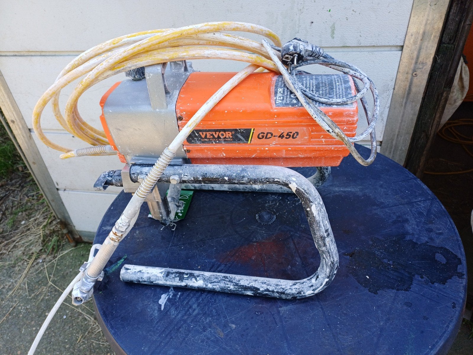 VEVOR Airless Verfspuit 1800W - latex spuit hogedruk spuit, Doe-het-zelf en Verbouw, Schildersmaterialen, Ophalen, Verfspuit of Verfpomp
