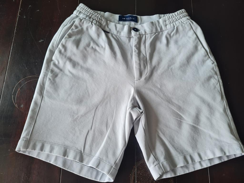 ZGAN MR.MARVIS THE AVENUES SHORT STRETCH PANT SIZE SMALL, Ophalen of Verzenden, Zo goed als nieuw, Grijs, Maat 46 (S) of kleiner