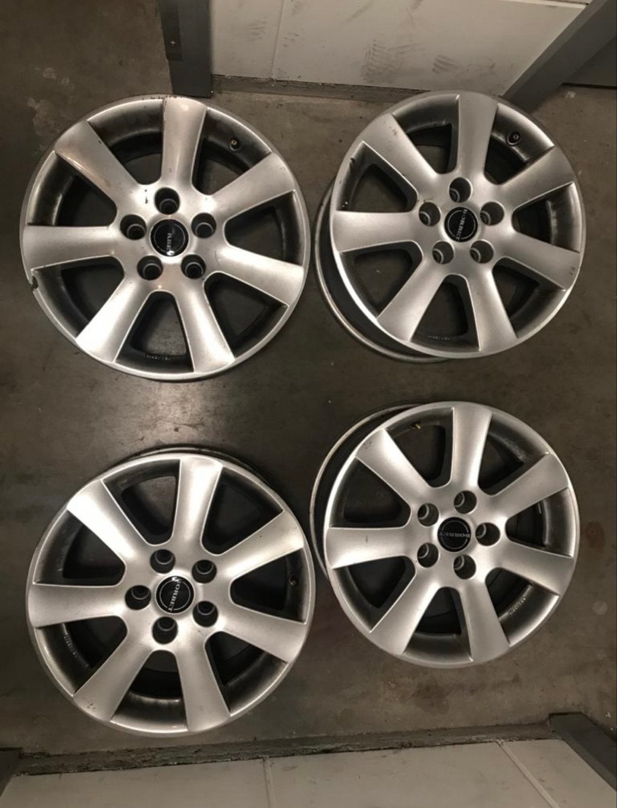 Borbet 17 inch velgen, Ophalen of Verzenden, Gebruikt