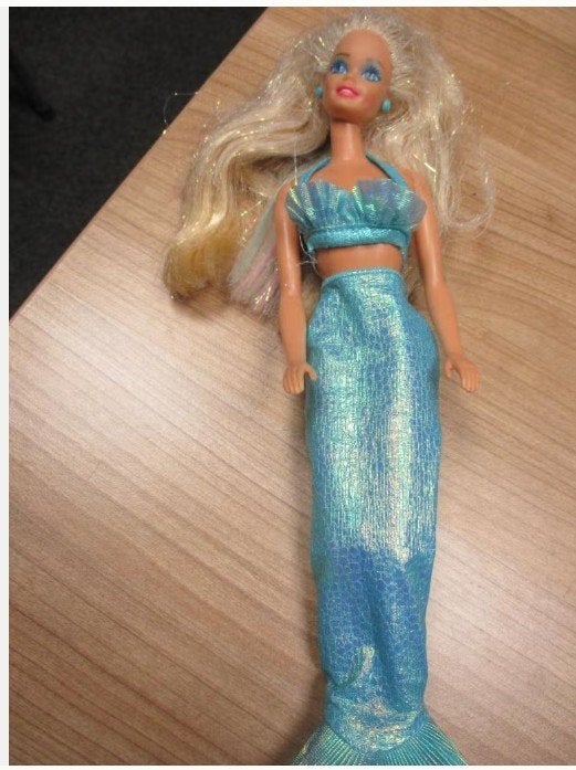 1976 BARBIE MERMAID in SUPER MOOIE STAAT, Ophalen of Verzenden, Zo goed als nieuw, Fashion Doll