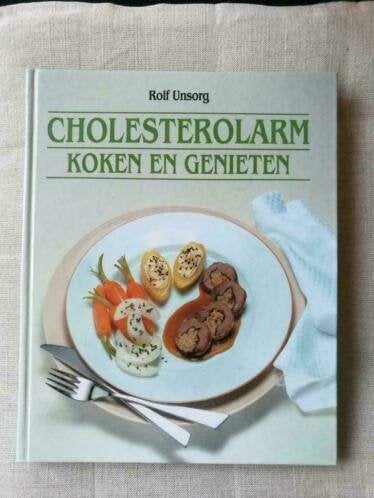 Rolf Unsorg - Cholesterolarm koken en genieten, Ophalen of Verzenden, Gelezen, Dieet en Voeding, Rolf Unsorg