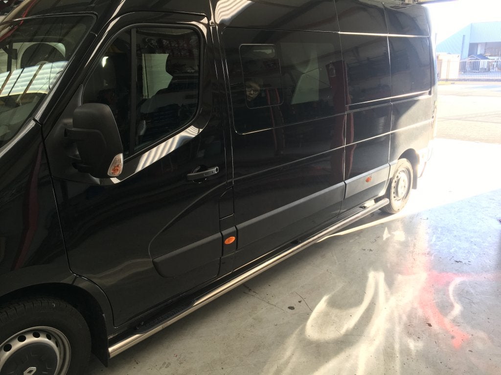 Renault Master Sidebars Sidesteps met opstapjes