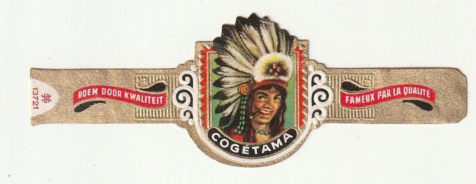 klassiek 30- 131  sigarenbanden, Ophalen of Verzenden, Zo goed als nieuw, Sigarenbandjes