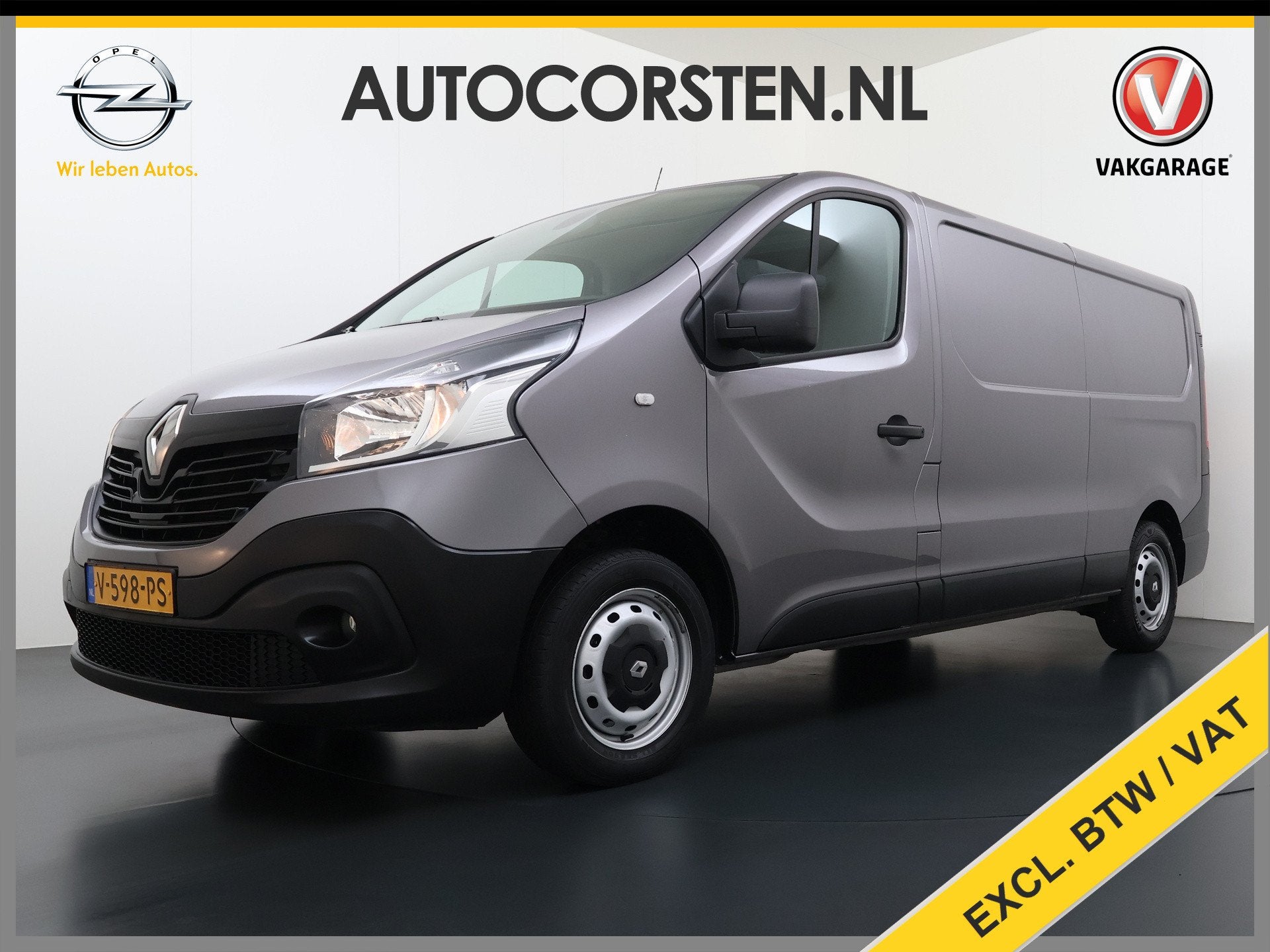 Renault Trafic 1.6dCi T29 L2H1 3-Persoons Trekhaak Euro 6 Na, Auto's, Voorwielaandrijving, Gebruikt, 4 cilinders, Renault