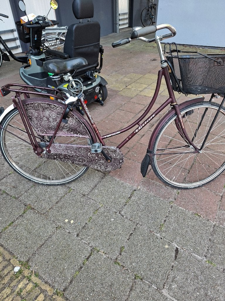 omafiets, 50 tot 53 cm, Ophalen, Gebruikt, Terugtraprem