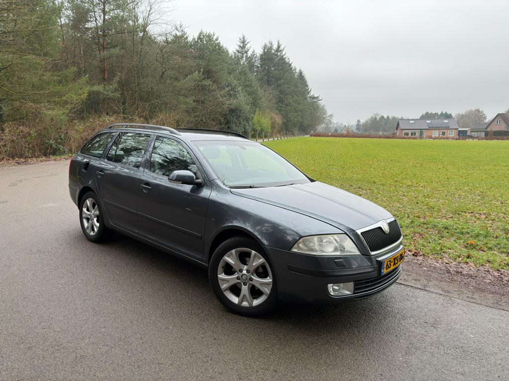 Skoda Octavia 1.9 TDI Combi 2009 Grijs, Auto's, Skoda, Voorwielaandrijving, 1300 kg, Zwart, 4 cilinders